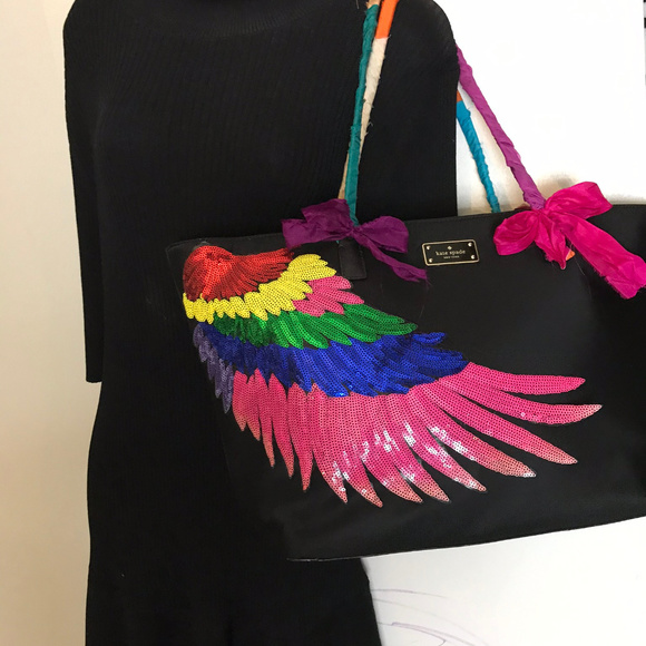 Kate Spade Customized Nylon Tote Bag - Picture 6 of 8